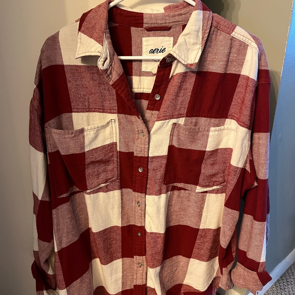 Aerie oversized flannel